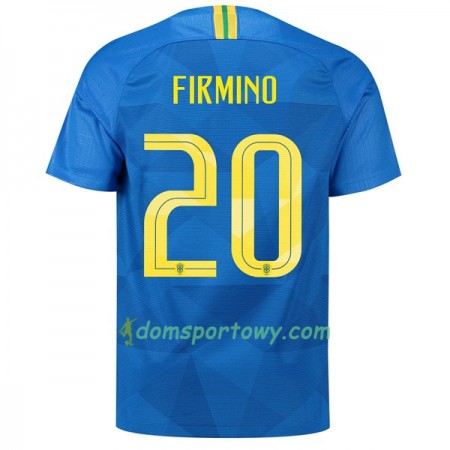 Koszulka Brazylia Firmino 20 Wyjazdowe Koszulki Piłkarskie Mistrzostwa Świata 2018